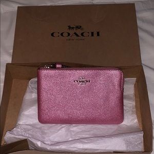 Brand new, never been used Coach wristlet!